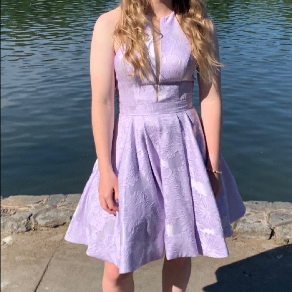 Sherri Hill Dress, Lavender, Size 0, Perfect!